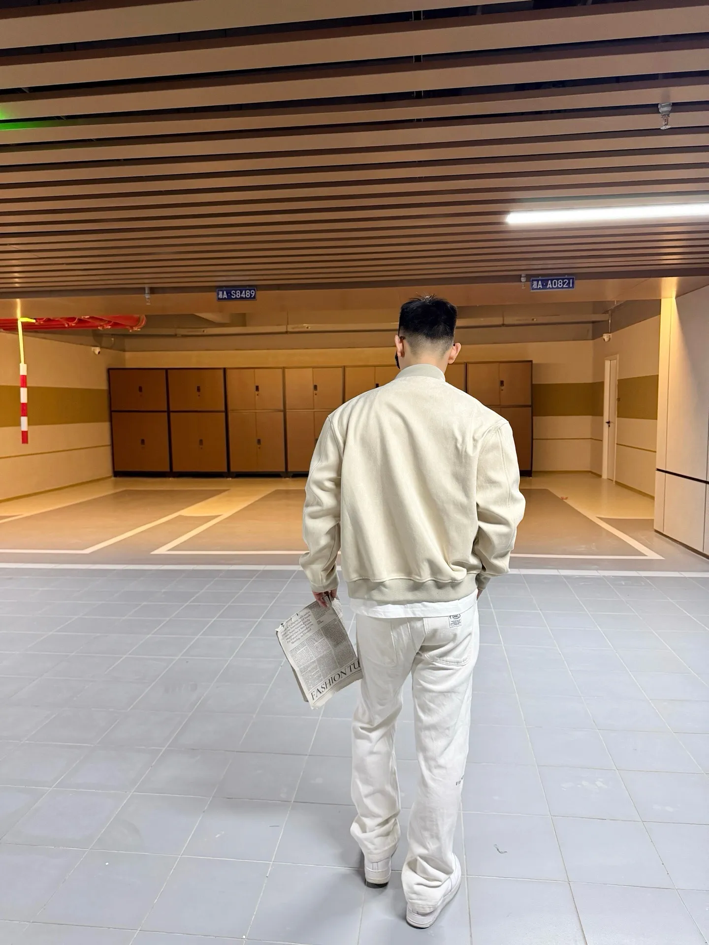 Louis Vuitton Suede Embroidered Logo Jacket Jacket